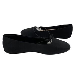NWT Stylus Black Normandie Slip On Ballet Flats Size 8 Women’s